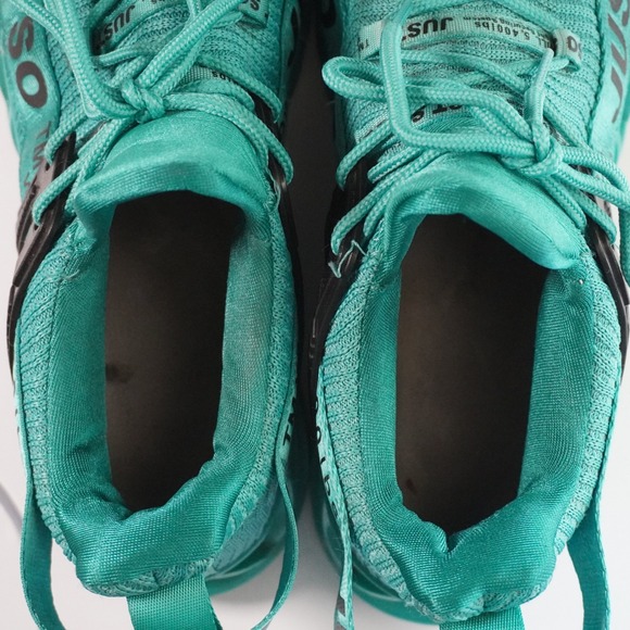 Teal Green Running Shoes Sneakers Just So Lightweight Athletic Size 7 (38) - Picture 7 of 13